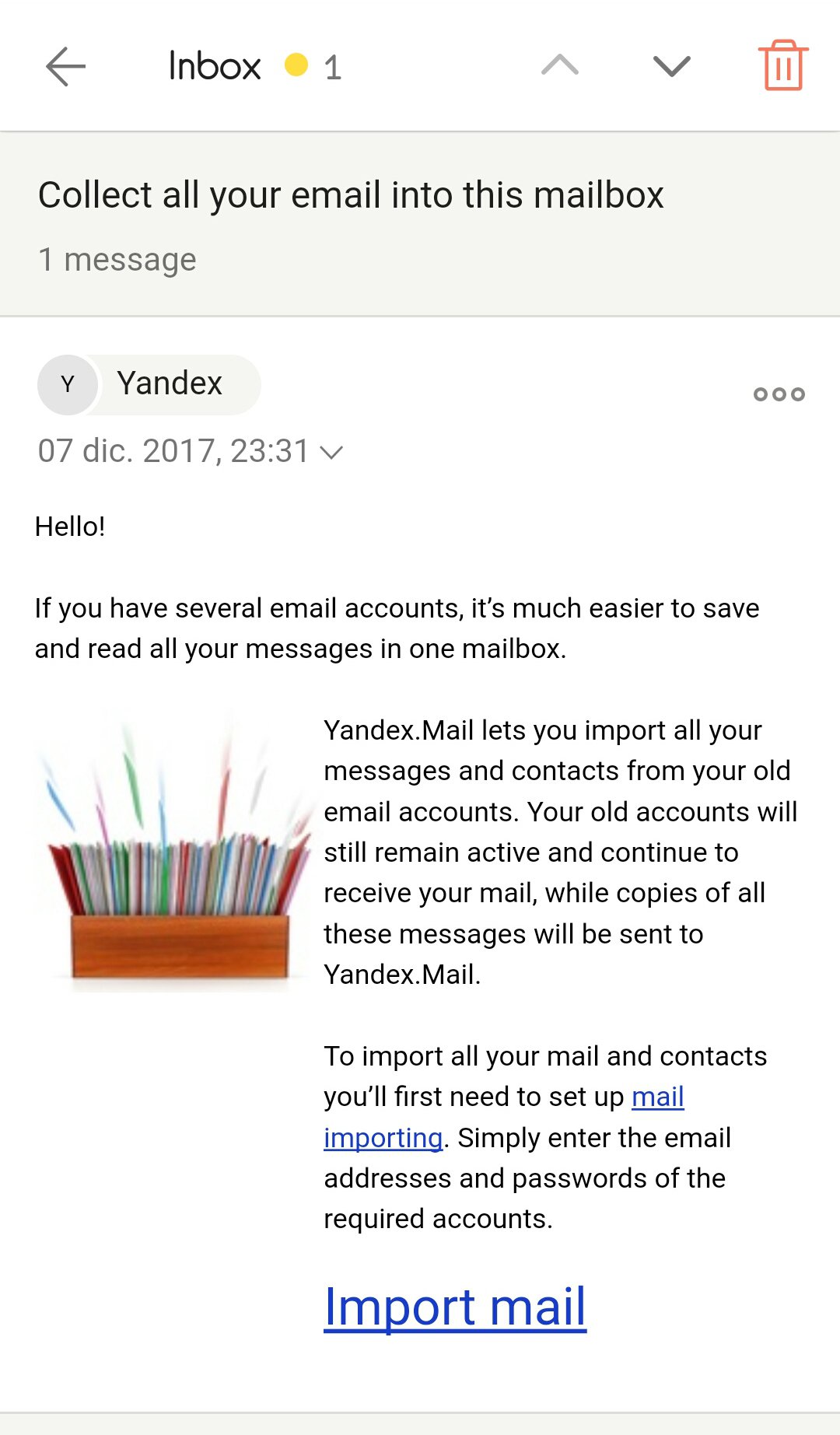 Yandex Mail Download