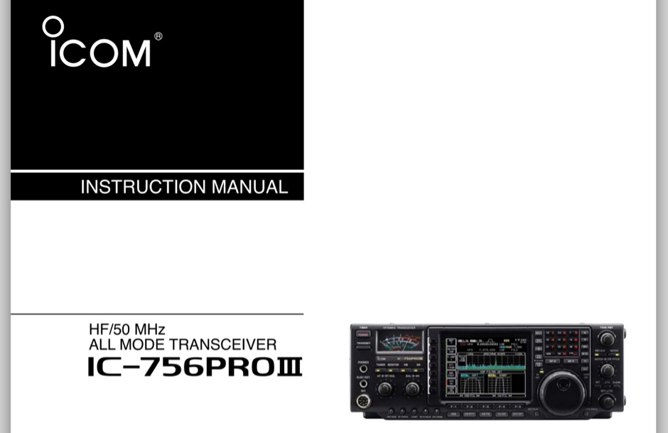 Icom 756 Pro Manual Pdf